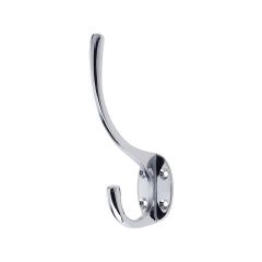 Hat and Coat Hook - Polished Chrome