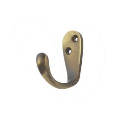 Single Robe Hook - Antique