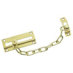 Door Chain - Polished Brass