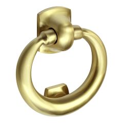 Ring Knocker - Satin Brass