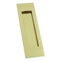 Vertical Letter Plate - Polished Brass
