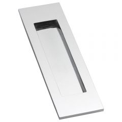 Vertical Letter Plate - Polished Chrome