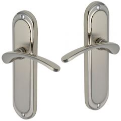 Door Handles - Polished Nickel, Satin Nickel