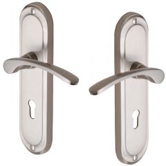 Door Handles - Satin Nickel