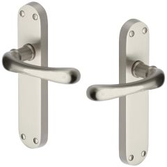 Door Handles - Satin Nickel