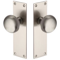 Door Knob - Satin nickel