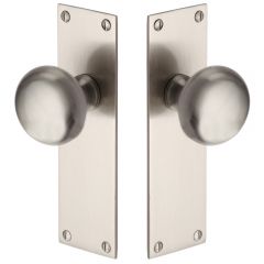 Door Knob - Satin nickel