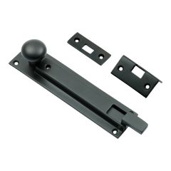 Cranked / Swan Necked Bolt - Satin Brass
