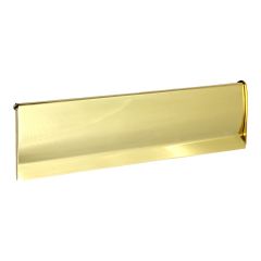 Internal Door Tidy - Polished Brass