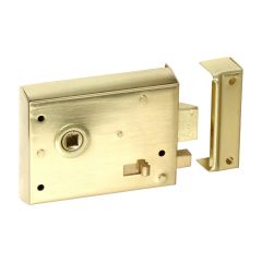 Rim Latch - Polished Brass