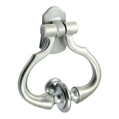 Diplomat Knocker - Satin Chrome