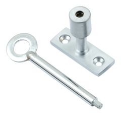 Casement Stay Locking Pin - Satin Chrome