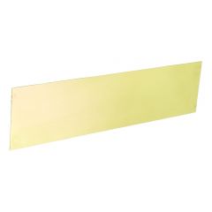 Kick Plate 1.2mm Thick - Polished Brass