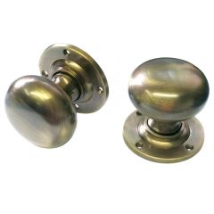 Mushroom Knob Large - Antique