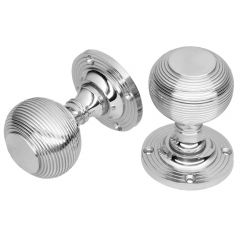 Beehive Knob  - Polished Chrome