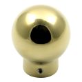Ball Top - Polished Brass