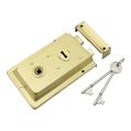 Rim Lock - Satin Brass