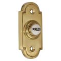 Polished Brass Stepped Bell Push