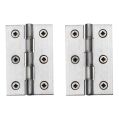 Butt Hinge 76mm (3") - Satin Chrome