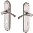 Door Handles - Satin Nickel