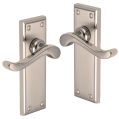 Door Handles - Polished  Nickel, Satin Nickel
