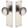 Door Knob - Satin nickel