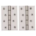 Butt Hinge 102mm (4") - Satin Nickel