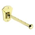 Fold Away Hanger Support - Polished Brass