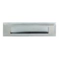 Edwardian Letter Plate - Satin Chrome