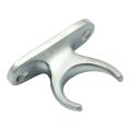 Pole Hook Holder - Satin Chrome