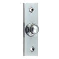 Profile Bell Push - 76mm x 25mm - Satin Chrome