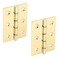 3" Hinge 2.5mm Thick - Unlacquered Brass