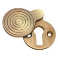Beehive Escutcheon / Keyhole Cover - Antique