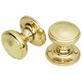 Stepped Knob - Polished Brass