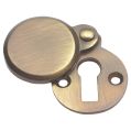 Heavy Escutcheon / Keyhole Cover - Antique