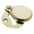 Heavy Escutcheon / Keyhole Cover - Polished Brass