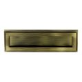 Tudor Letter Plate - Antique Brass